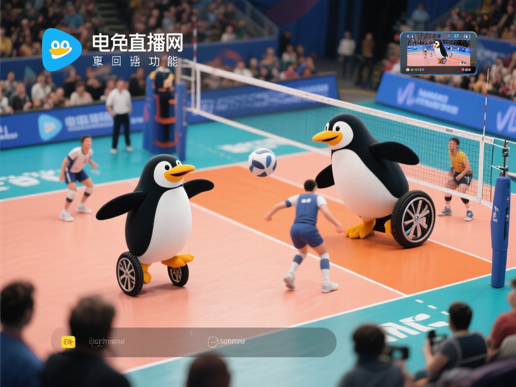 如果你曾在直播网站上见证过一场企鹅排球比